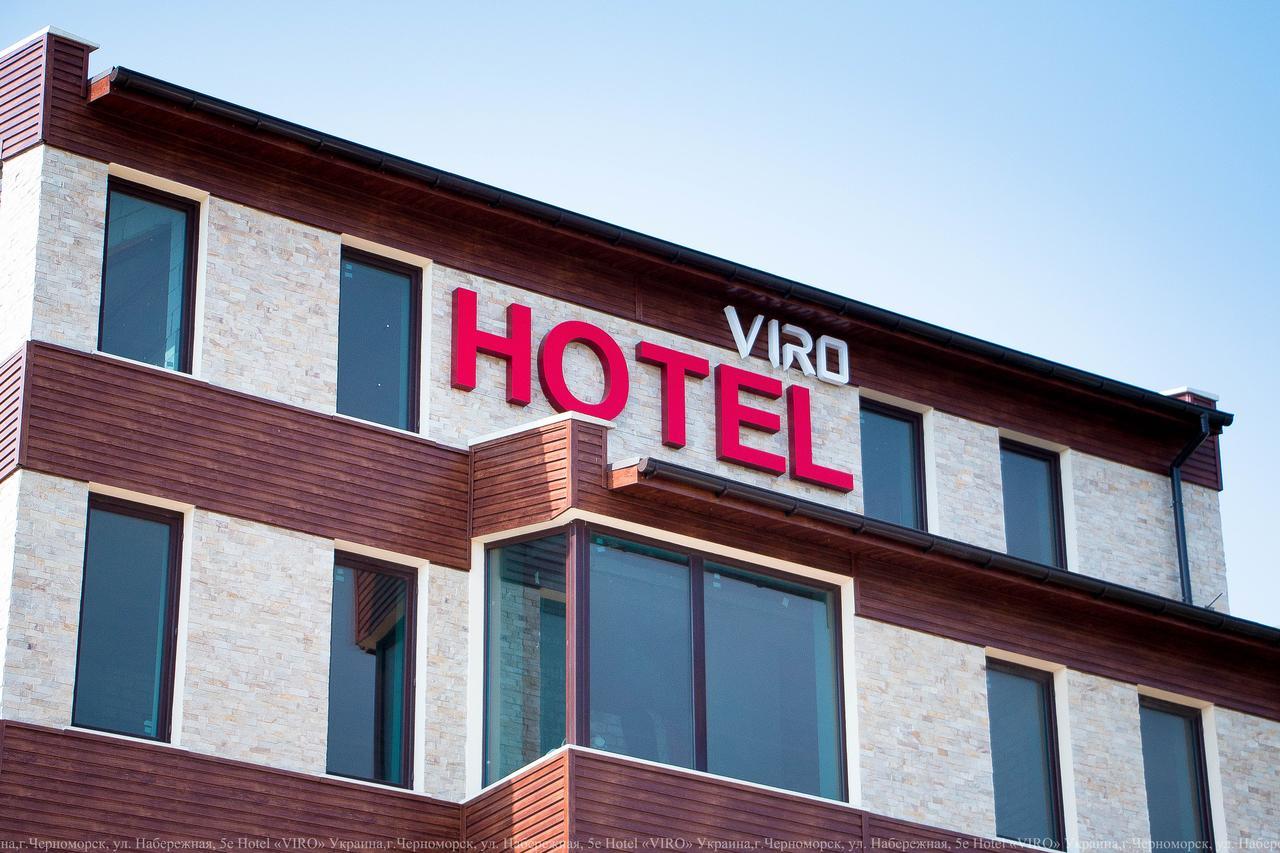 Viro Hotel Čornomors'k Esterno foto