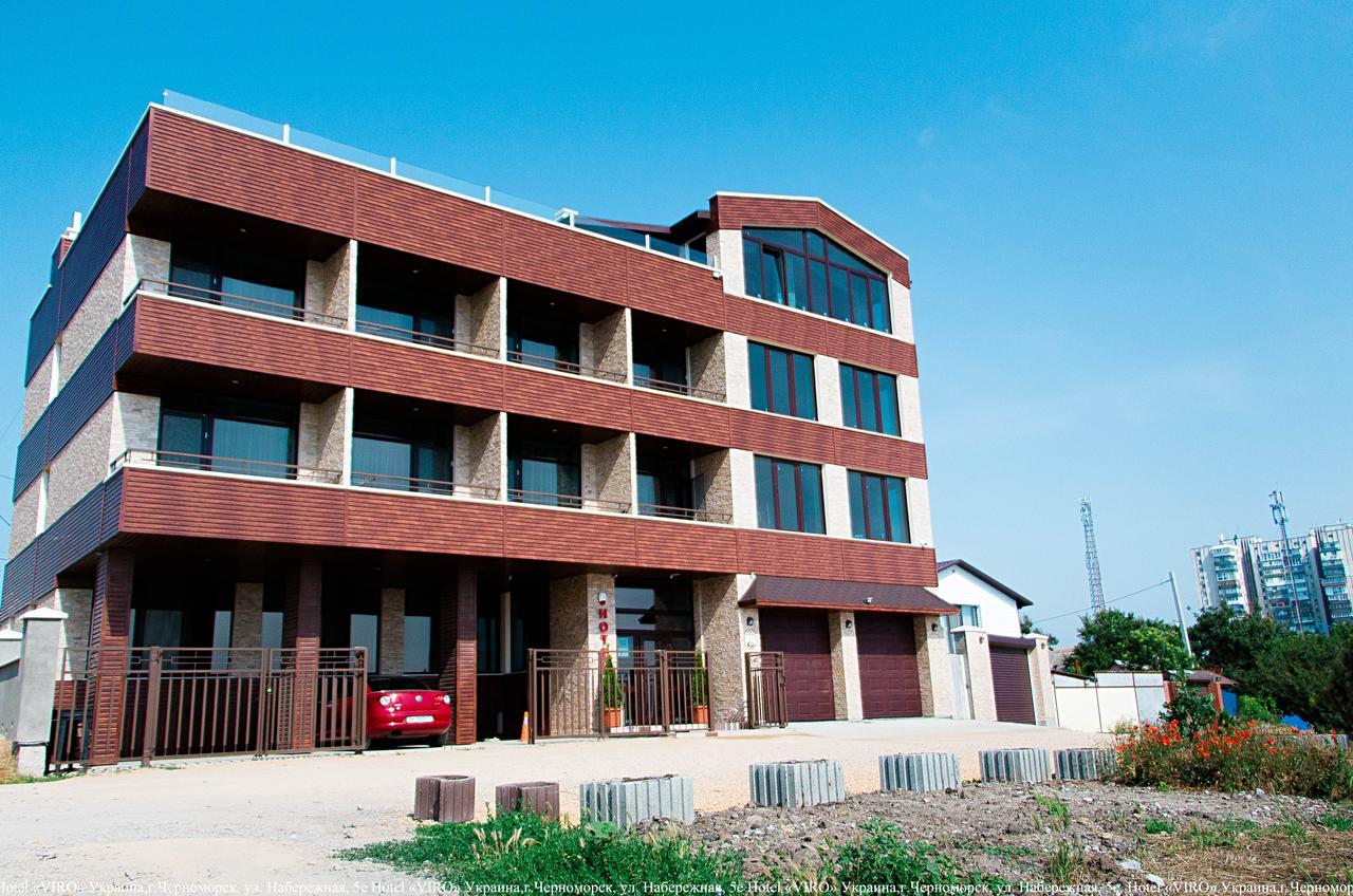 Viro Hotel Čornomors'k Esterno foto