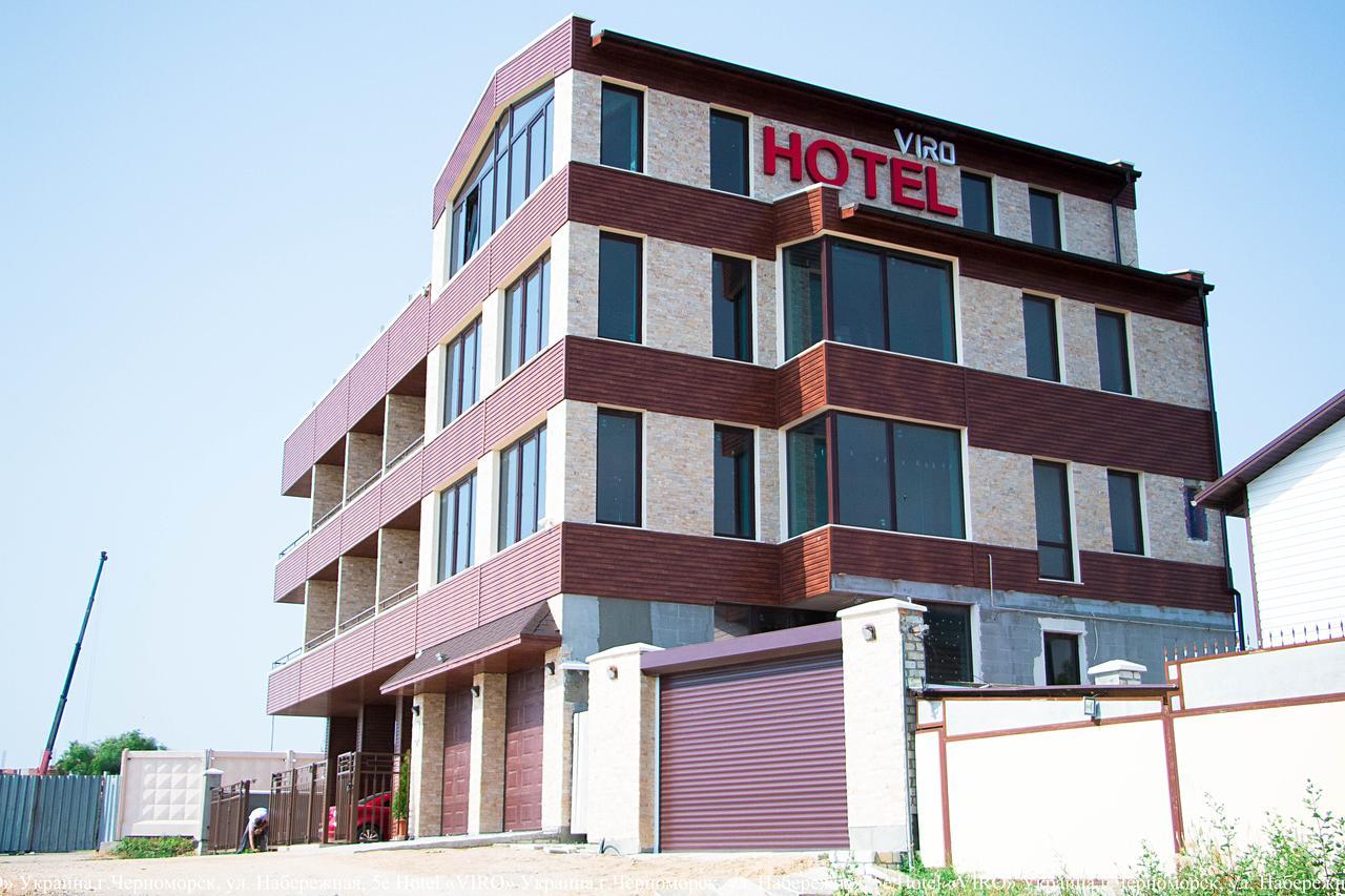 Viro Hotel Čornomors'k Esterno foto