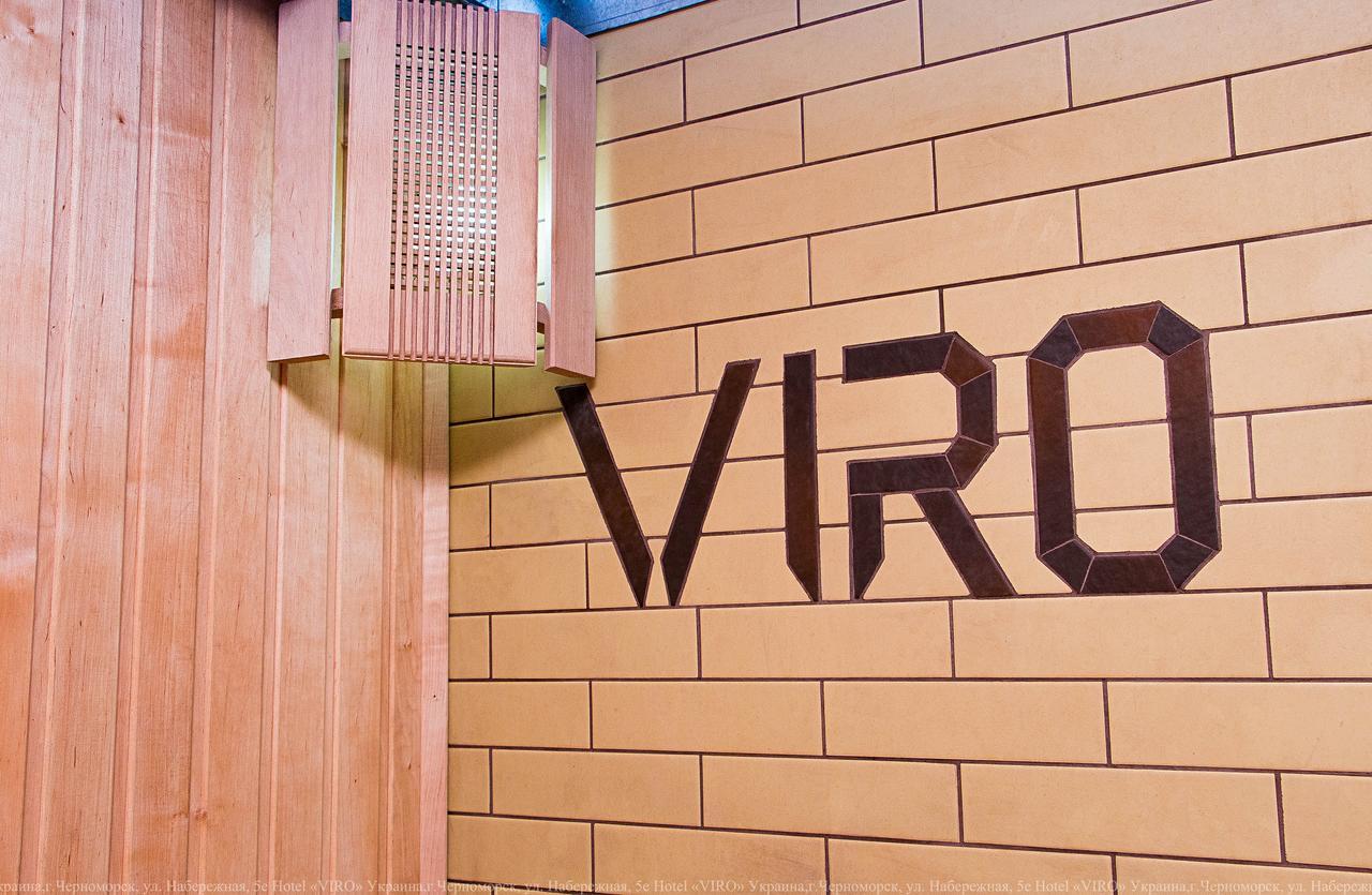 Viro Hotel Čornomors'k Esterno foto