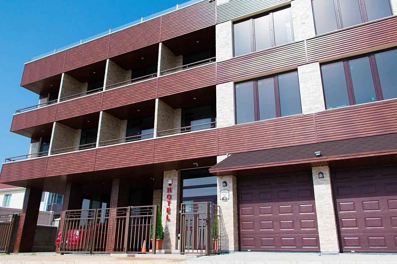 Viro Hotel Čornomors'k Esterno foto
